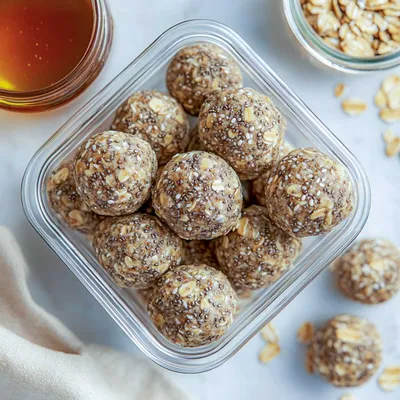 Recipe 'No Bake Chia and Flaxseed Energy Balls'