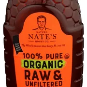Nature Nates Organic Honey Raw & Unfiltered, 16 oz
