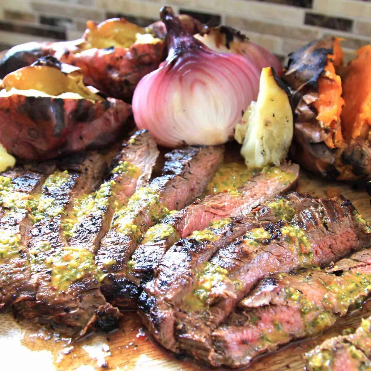 Argentinian Chimichurri Flank Steak