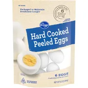 Kroger Hard Cooked Peeled Eggs