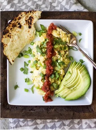 Easy Breakfast Taco Egg Scramble