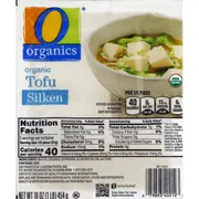 O Organics Tofu, Organic, Silken