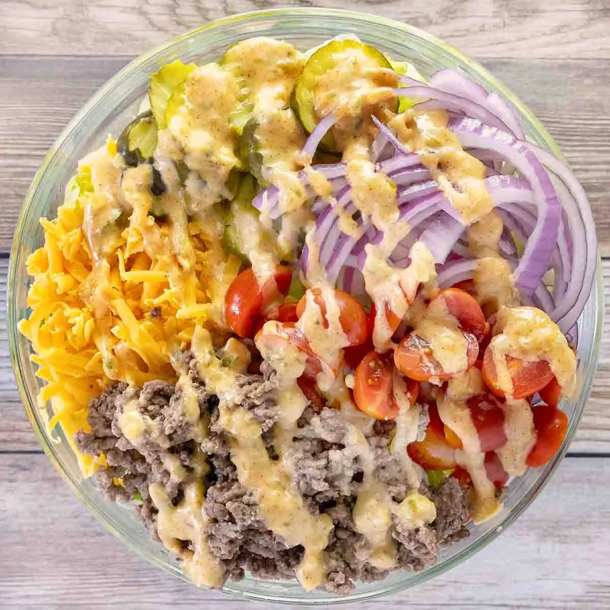 Big Mac Salad Recipe