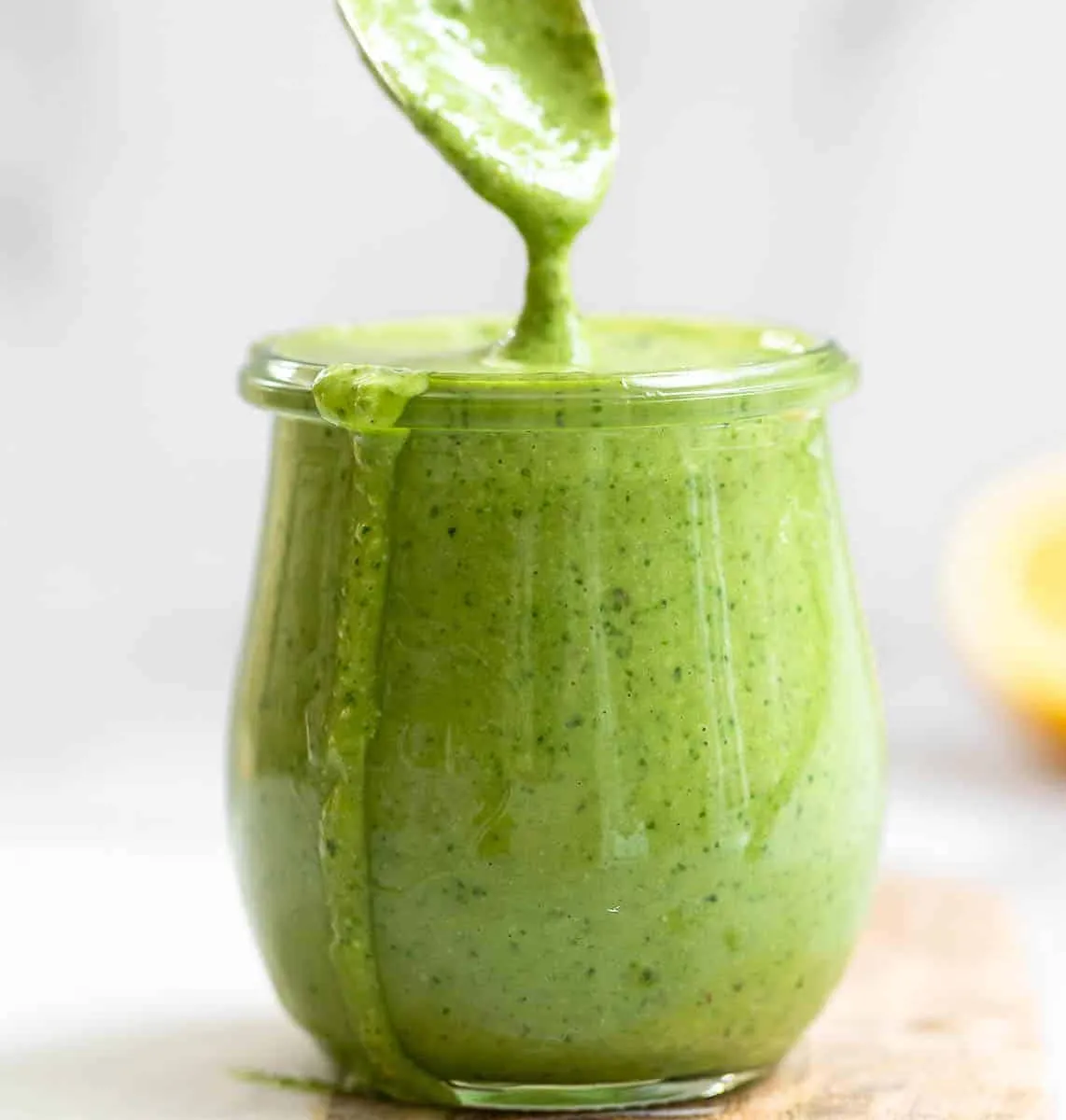 Basil Pesto Vinaigrette