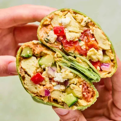 Recipe 'Mediterranean Breakfast Wrap'