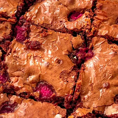 Recipe 'Raspberry Brownies'