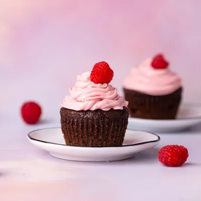 Recipe '3-Ingredient Raspberry Buttercream (Naturally Pink!)'