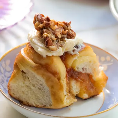 Recipe 'Rhubarb Rolls with Lemon Frosting'