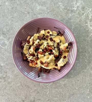 Recipe 'Cauliflower Carbonara (Vegetable Puree Base)'