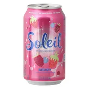 Soleil Sparkling Water, Berry