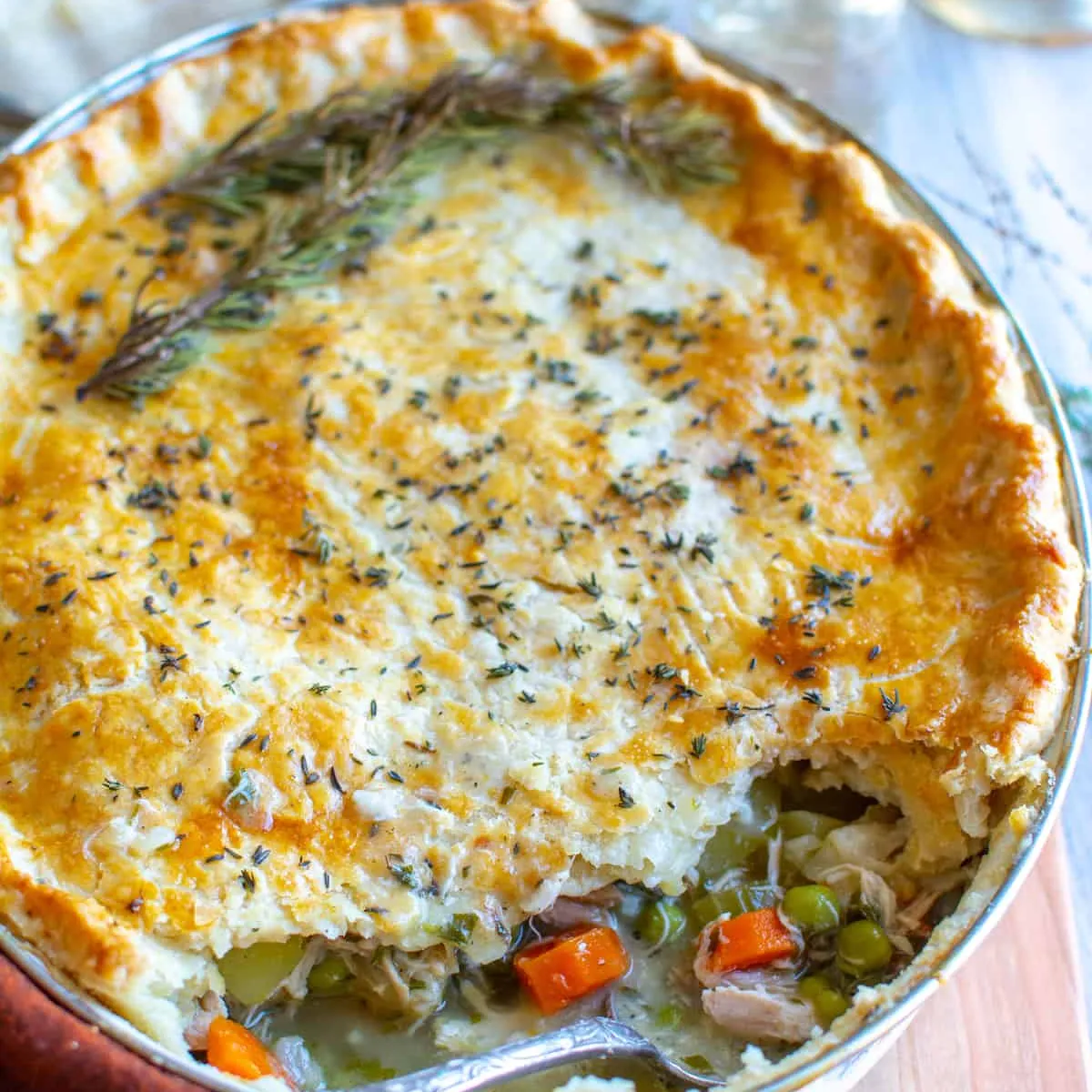 Dairy Free Chicken Pot Pie