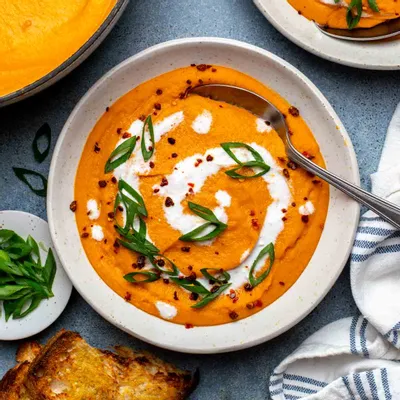 Recipe 'Carrot and Lentil Soup'