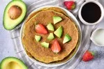Recipe 'The Easiest Roll-up Avocado Pancakes'