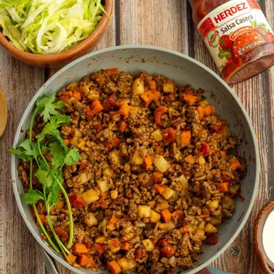 Recipe 'Picadillo (for tacos, tostadas, and burritos)'