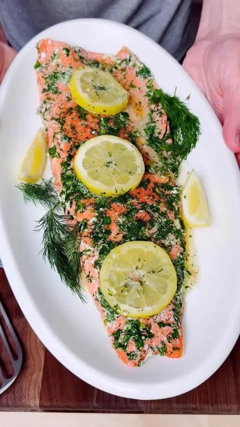 Easy Steelhead Trout Baked in Foil