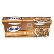 Minute Rice Brown & Wild Rice
