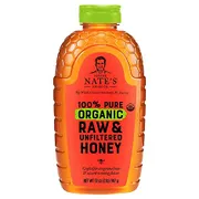 Nature Nate’s Organic Raw & Unfiltered Honey - 32 oz