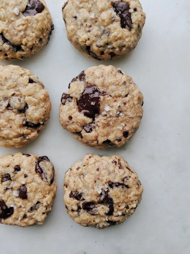 Vegan Chocolate Chunk Cookies