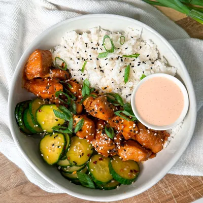 Recipe 'Healthy Korean BBQ Chicken Bowls'