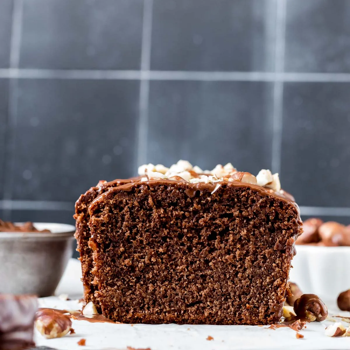 Nutella Quick Bread