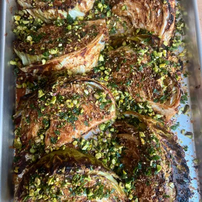 Recipe 'Miso Butter Roasted Cabbage'