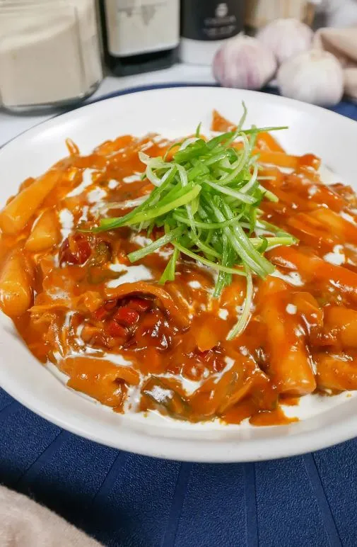 Creamy Rose Tteokbokki