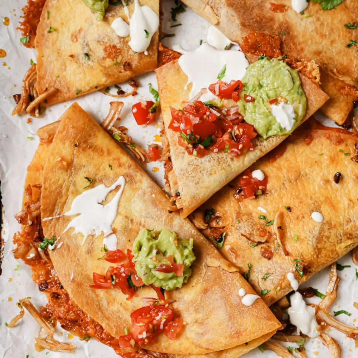 Leftover Turkey Quesadillas