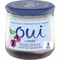 Yoplait Oui French Style Black Cherry Whole Milk Yogurt, Glass Yogurt Jar