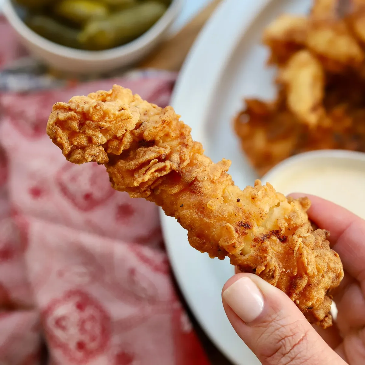 Perfectly Crispy Classic Chicken Tender Recipe