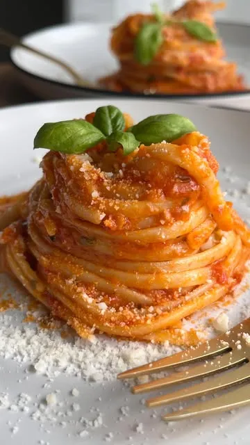 Oven Roasted Tomato Pasta🍅🍝