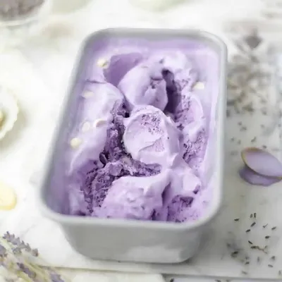 Recipe 'Lavender White Chocolate Ice Cream'