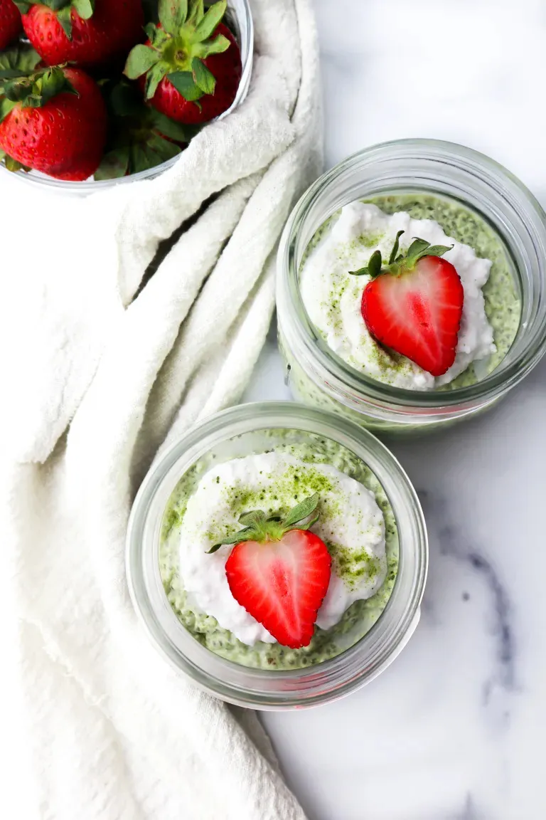 Matcha Chia Pudding