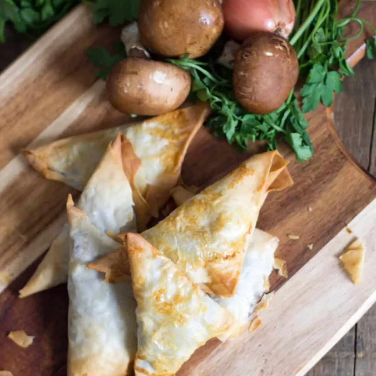 Mushroom Savoury Pastries