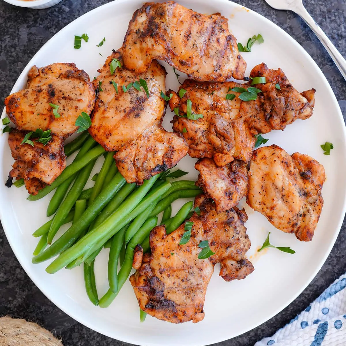 Boneless Grilled Chicken Thighs