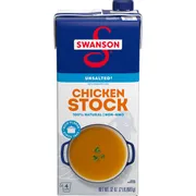 Swanson's 100% Natural Unsalted Chicken Stock