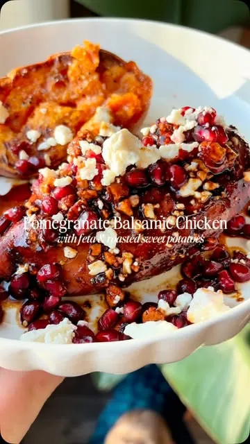 Pomegranate Balsamic Chicken