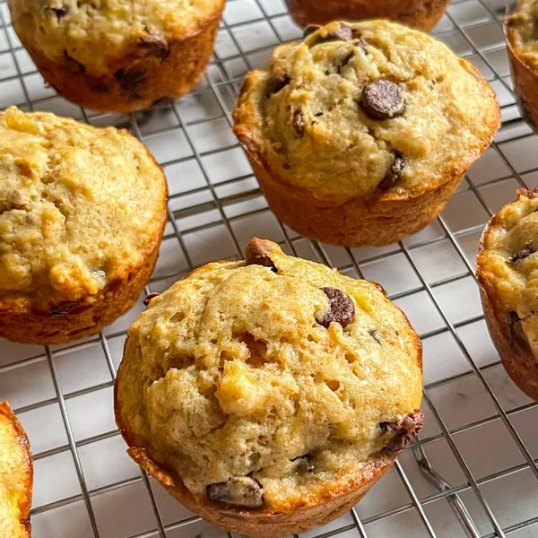 Easy, No-Frills Banana Muffins