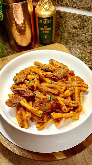Roasted Red Bell Pepper Pasta
