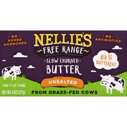 Nellies Butter, Unsalted, Slow Churned