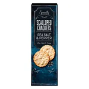 Specially Selected Scalloped Cracker Black Pepper