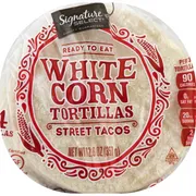 SIGNATURE SELECTS Tortillas, Street Tacos, White Corn