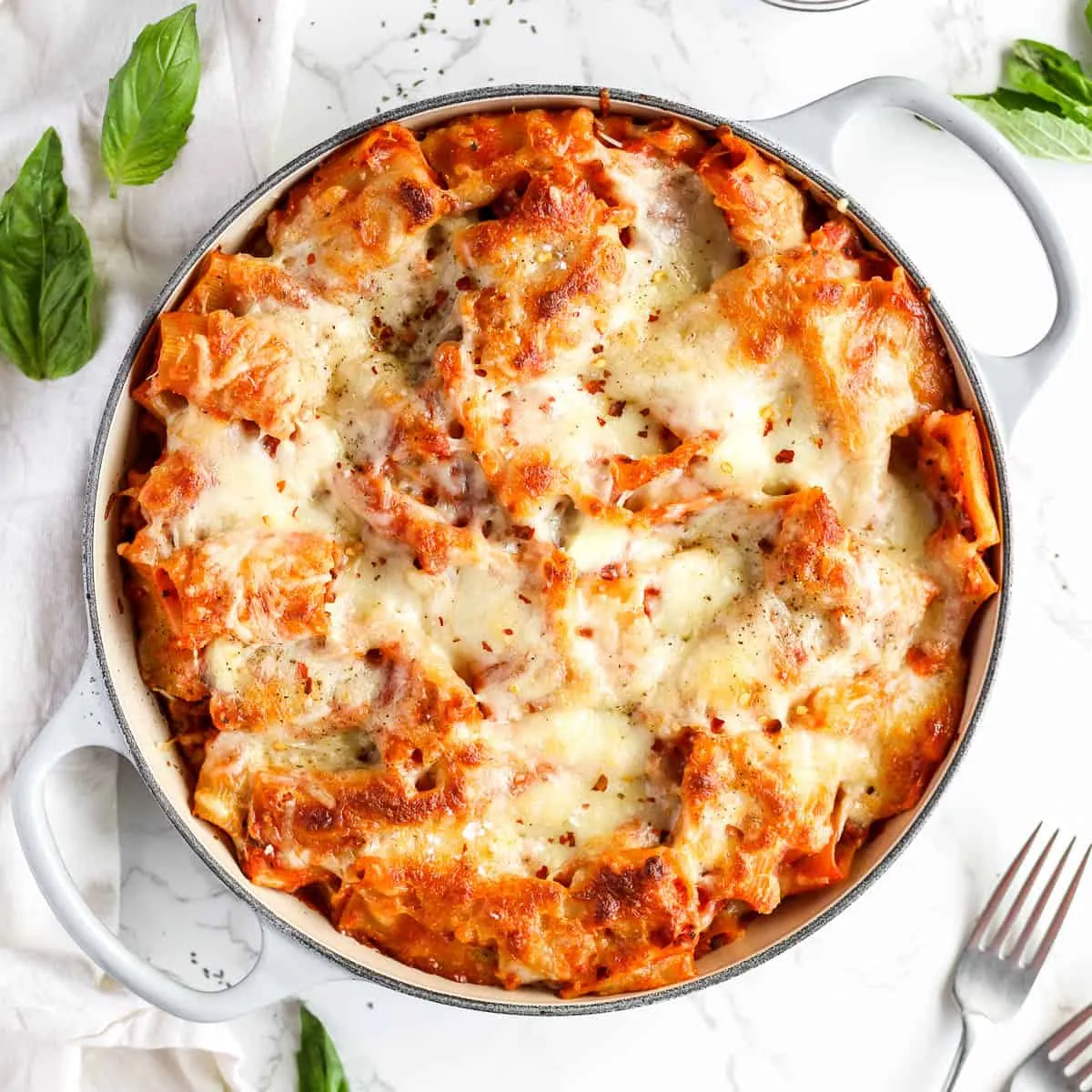 Meatless Baked Ziti