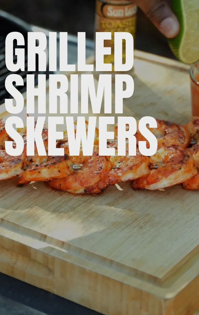 Gochujang Butter Shrimp Skewers