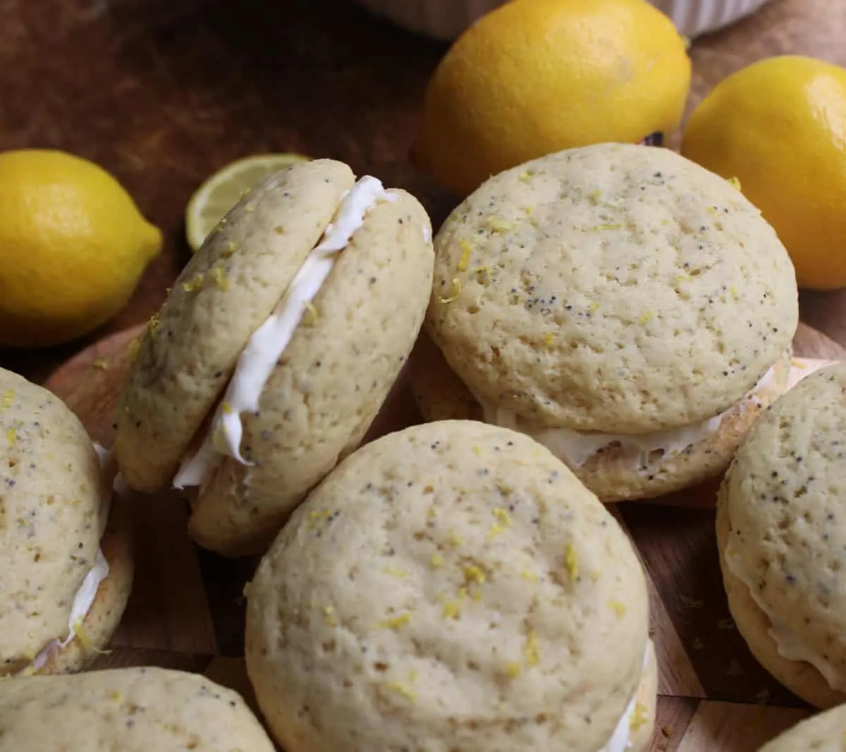 Sourdough Lemon Whoopie Pies