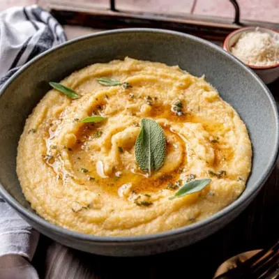 Recipe 'Brown Butter and Sage Polenta'