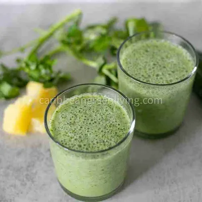 Recipe 'Watercress, Pineapple &amp; Cucumber Green Juice'
