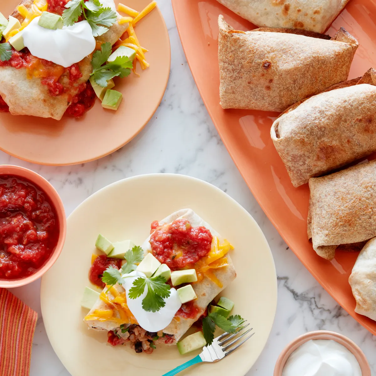 Vegetarian Chimichangas