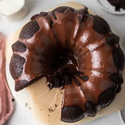 Recipe 'Easy Double Chocolate Cake'