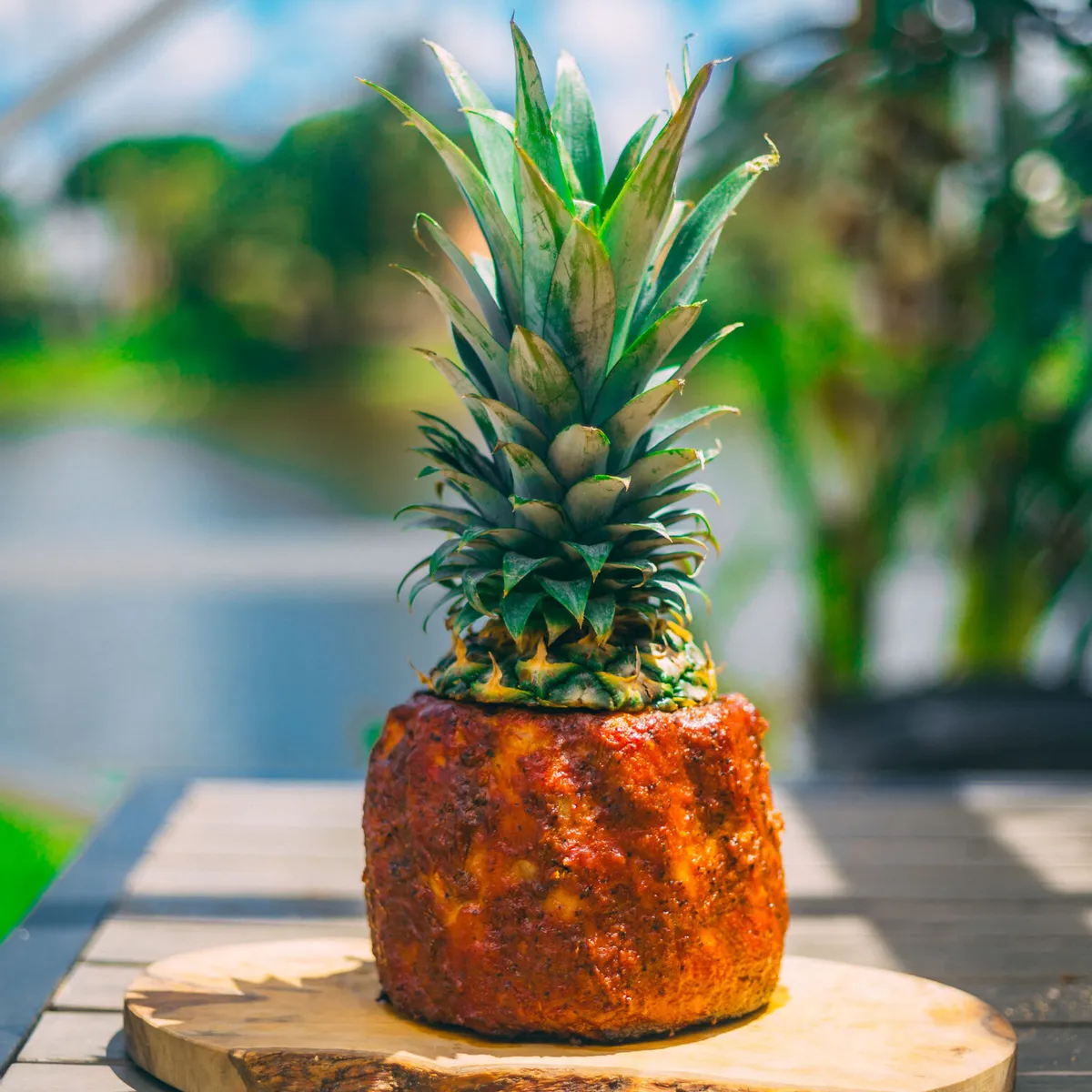 Pineapple Wrapped Ribs