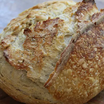 Recipe 'Lemon Poppy Seed Sourdough Loaf'